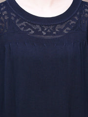Women Hollow Out Long Sleeves Dress