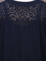 Women Hollow Out Long Sleeves Dress